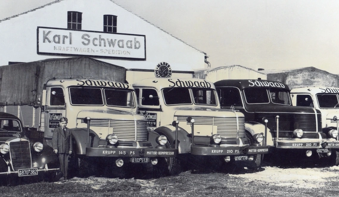 Karl Heinz Schwaab stands ready as the second generation (1950s)