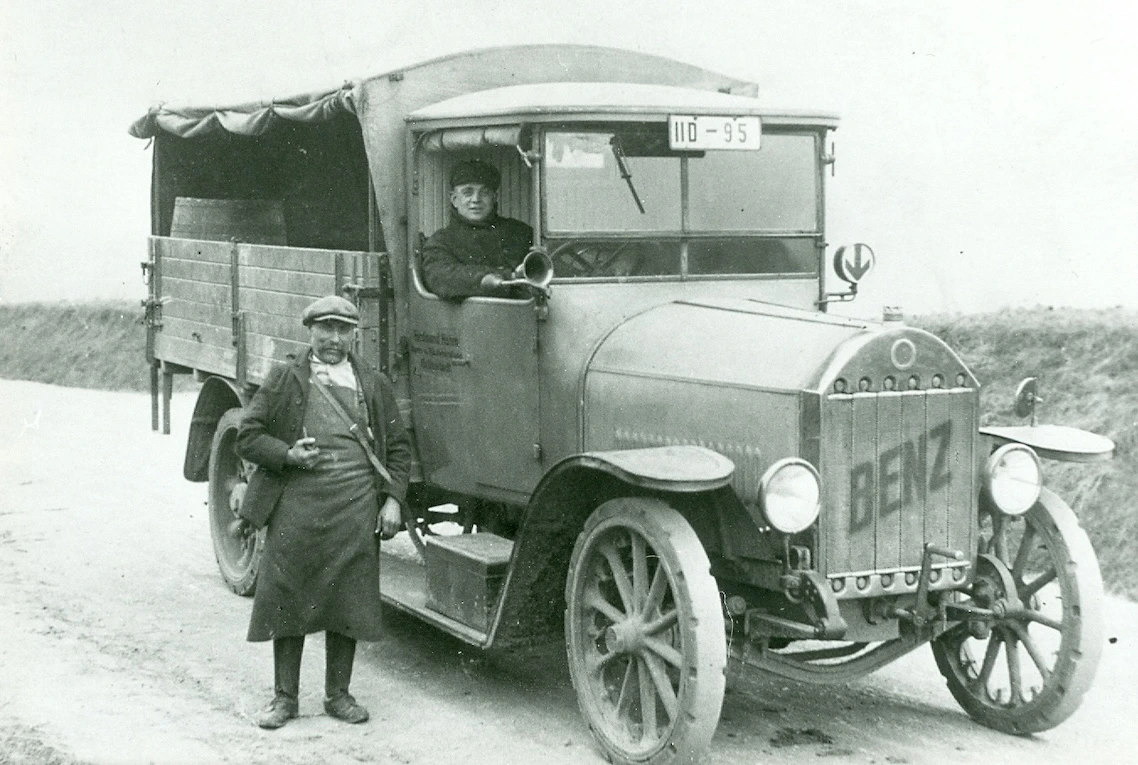 Karl Schwaab, 1931 - first Mercedes-Benz